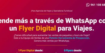 Flyer digital para Agencias de Viajes